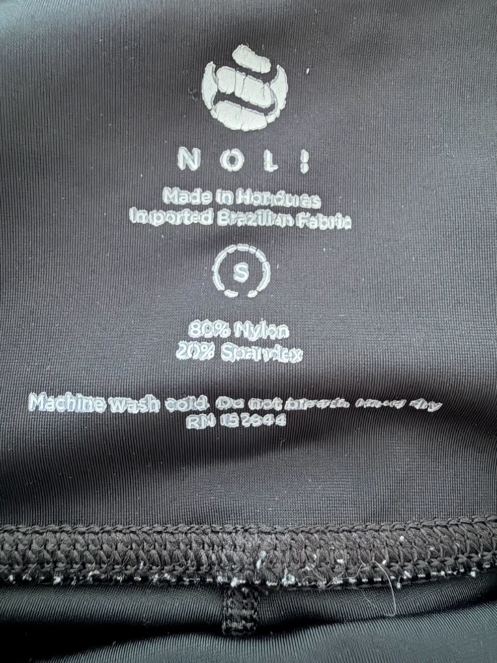 Noli Women’s Shiny Black Liquid Leggings Yoga Size Small - Picture 5 of 5